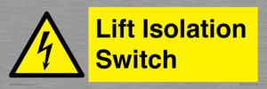 Lift Isolation Switch